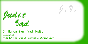 judit vad business card